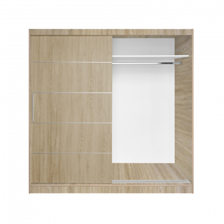 Dulap CORFU 03, usi glisante, 200x60x200 cm - ExpoMob [2]