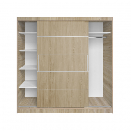 Dulap CORFU 03, usi glisante, 200x60x200 cm - ExpoMob [3]
