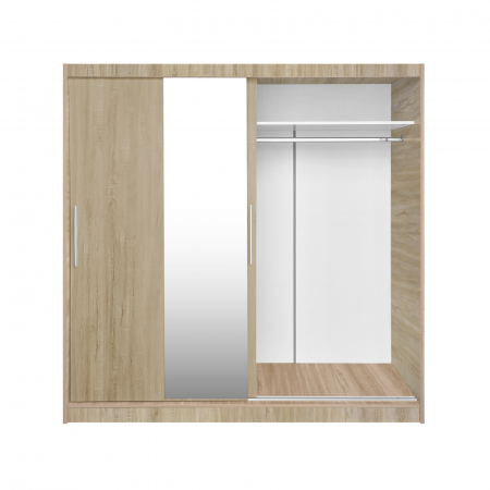 Dulap CORFU 04, usi glisante si oglinda, 200x60x200 cm - ExpoMob [2]