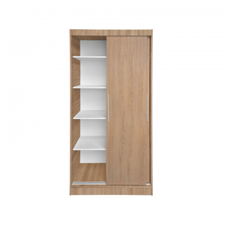 Dulap KOSS 01, usi glisante, 100x60x200 cm - ExpoMob [1]