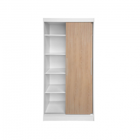 Dulap KOSS 01, usi glisante, 100x60x200 cm - ExpoMob [1]