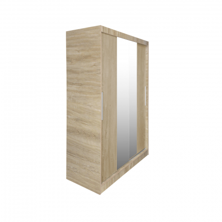 Dulap KOSS 04, cu usi glisante si oglinda, 100x60x200 cm - ExpoMob [3]