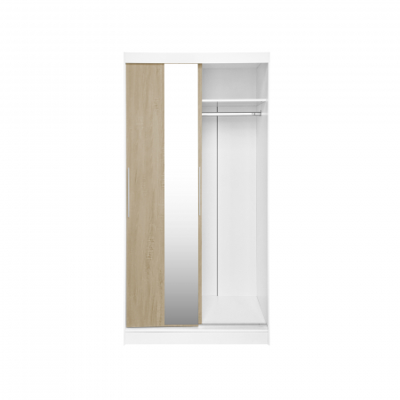 Dulap KOSS 04, cu usi glisante si oglinda, 100x60x200 cm - ExpoMob [2]