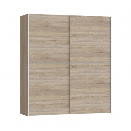 Depozitare - Dulap pentru haine W3NS82232-D30F, usi glisante, rafturi, bara de haine, sonoma, 170x61x190 cm - ExpoMob