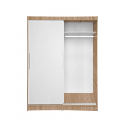 Mobila Alba - Dulap RODOS 01, usi glisante, 150x60x200 cm - ExpoMob