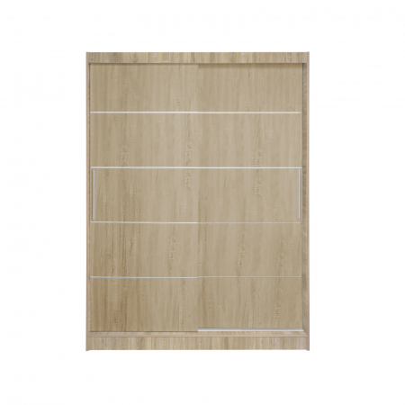 Dulap RODOS 03, usi glisante, sonoma, 150x60x200 cm