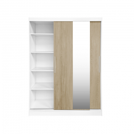 Dulap RODOS 04, usi glisante si oglinda, 150x60x200 cm - ExpoMob [1]