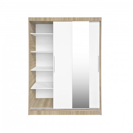 Dulap RODOS 04, usi glisante si oglinda, 150x60x200 cm - ExpoMob [1]