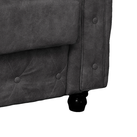 Fotoliu CHESTERFIELD fix, cu arcuri, 105x90x80 cm - ExpoMob [4]