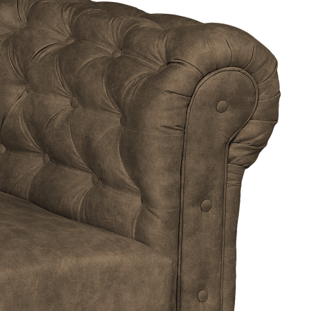 Fotoliu CHESTERFIELD fix, cu arcuri, 105x90x80 cm - ExpoMob [3]