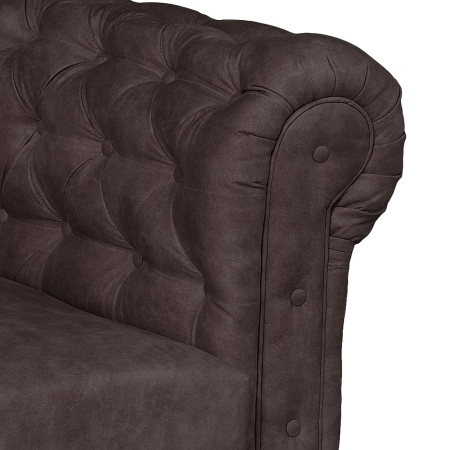 Fotoliu CHESTERFIELD fix, cu arcuri, 105x90x80 cm - ExpoMob [3]