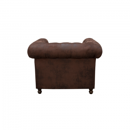 Fotoliu CHESTERFIELD fix, cu arcuri, 105x90x80 cm - ExpoMob [2]