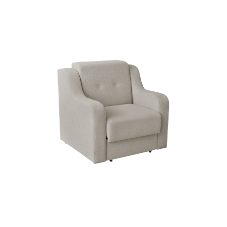 Fotoliu GINA II extensibil, cu arcuri si lada depozitare, crem, 95x100x95 cm [1]