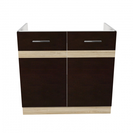 Masca chiuveta YANA, 2 usi, corp alb, 80x50x77 cm - ExpoMob [1]