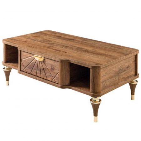 Masute Cafea - Masuta cafea YAGMUR, alun, 100x60x38 cm - ExpoMob