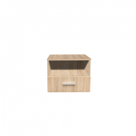 Noptiera ALMA, 1 sertar, stejar sonoma deschis, 45x32x35 cm