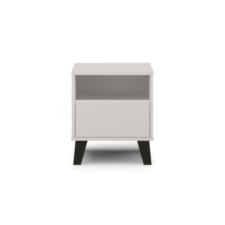 Noptiere - Noptiera BORG, 1 sertar, casmir, 40x38,8x45,6 cm