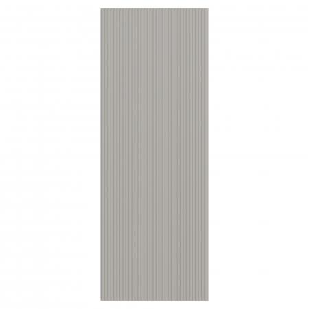 Riflaje decorative - Panou riflaj decorativ BIANCO, MDF, alb, 1,2x15,8x280 cm - ExpoMob