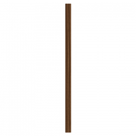 Riflaje decorative - Panou riflaj decorativ LIGHT, MDF, maro, 1,8x12,1x280 cm - ExpoMob