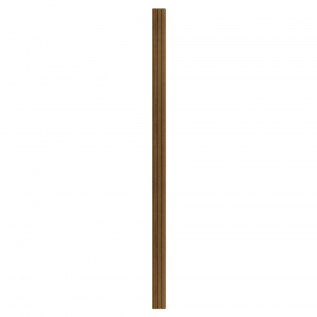 Amenajari Interioare - Panou riflaj decorativ TEAK, MDF, maro, 1,8x12,1x280 cm - ExpoMob