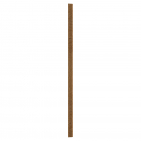 Amenajari Interioare - Panou riflaj decorativ NATURAL, MDF, maro, 1,8x10x280 cm - ExpoMob