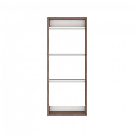 Pantofare - Pantofar HIDE, cu 3 rafturi, 50x15x124 cm - ExpoMob