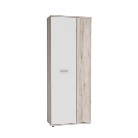 Pantofar NET106, cu 2 usi si 6 rafturi, corp sonoma, 68x179x34 cm - ExpoMob [1]