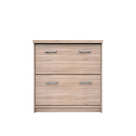 Colectia TOP MIX - Pantofar TOP MIX, 2 uși tip clapetă, stejar sonoma, 80x27x85 cm
