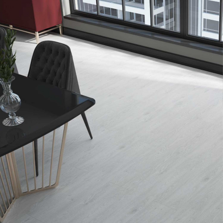 Parchet - Parchet laminat NS PATARA 8MM AC4, 1.8336 mp / cutie, alb - ExpoMob