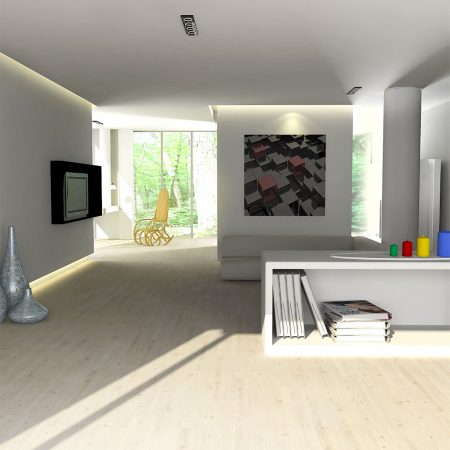 Parchet - Parchet laminat NATURA SELECT WHITE OAK PRK202 8 MM AC4 CL32, 1.8336 mp / cutie, beige - ExpoMob
