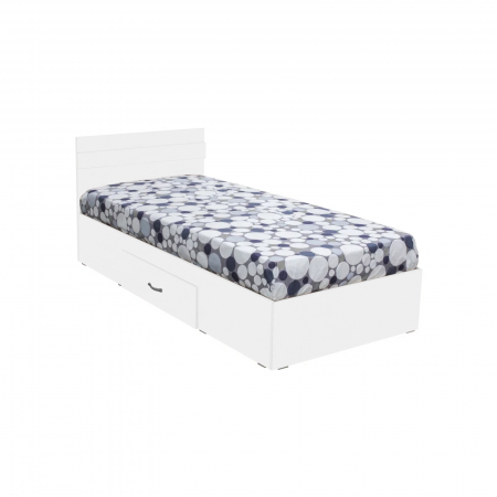 Paturi - Pat ALMA cu sertar, 90x200 cm - ExpoMob