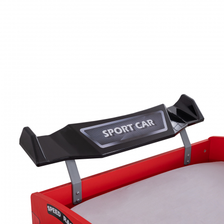 Pat pentru copii masina MVN2 ECO, cu faruri, 90x200 cm - ExpoMob [6]