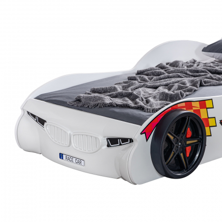 Paturi Copii Masini - Pat pentru copii masina ECO RACE, 90x190 cm - ExpoMob