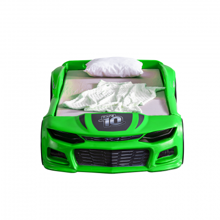 Pat pentru copii masina MINI CHAMPION, 70x140 cm - ExpoMob [1]