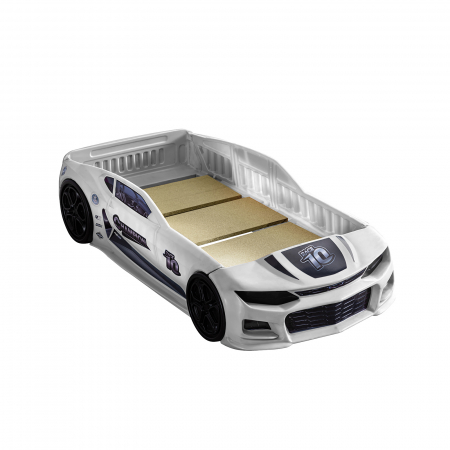 Pat pentru copii masina MINI CHAMPION, 70x140 cm - ExpoMob [4]