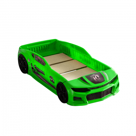 Pat pentru copii masina MINI CHAMPION, 70x140 cm - ExpoMob [4]