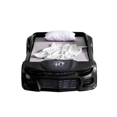 Pat pentru copii masina MINI CHAMPION, 70x140 cm - ExpoMob [1]