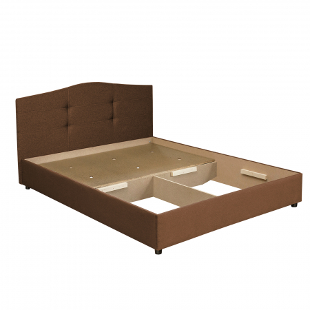 Paturi Tapițate - Pat tapitat ECONO II, 140x200 cm - ExpoMob