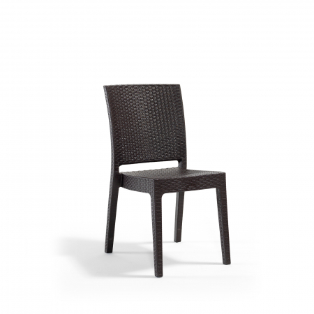 Scaune Terasă - Scaun de gradina NICE, model ratan, 59x44x88 cm - Expomob