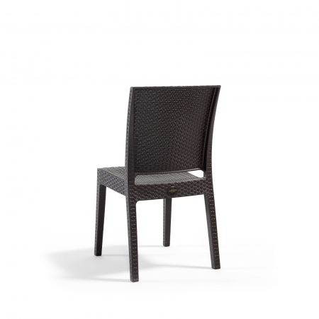 Scaune Terasă - Scaun de gradina NICE, model ratan, 59x44x88 cm - Expomob