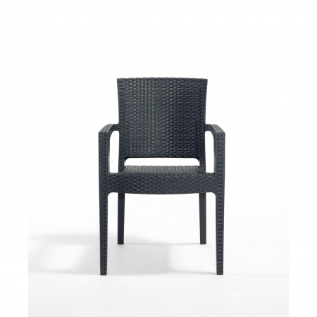 Scaun de gradina PARIS, model ratan, 62x58x88 cm - Expomob [1]