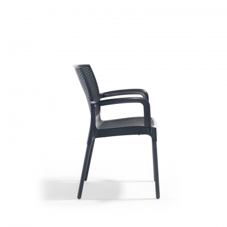 Scaun de gradina SUNSET, model ratan, 57x57x84 cm - Expomob [2]