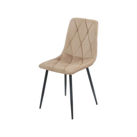 Scaun living tapitat SAVIER, bej, 44x55x87.5 cm [1]