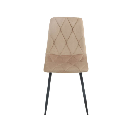 Scaun living tapitat SAVIER, bej, 44x55x87.5 cm