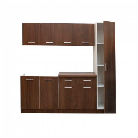 Set bucatarie CORINNE, L 200, 5 corpuri, blat termorezistent - ExpoMob [1]