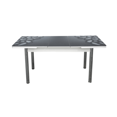 Mese Bucatarie - Set Lara, masa extensibila cu 6 scaune, 165x80x65 cm - ExpoMob