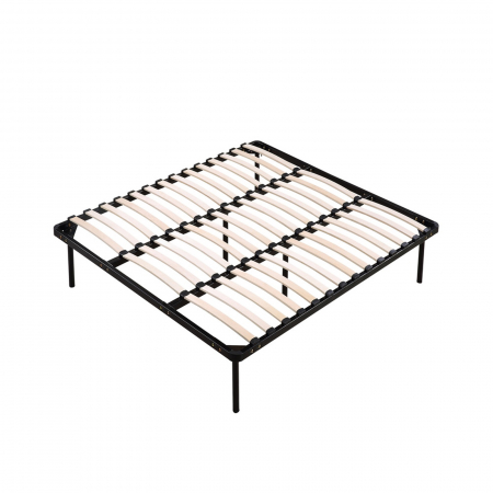 Somiere - Set somiera demontabila, cu 8 picioare H20 si lamele din plop, 180x200 cm - ExpoMob