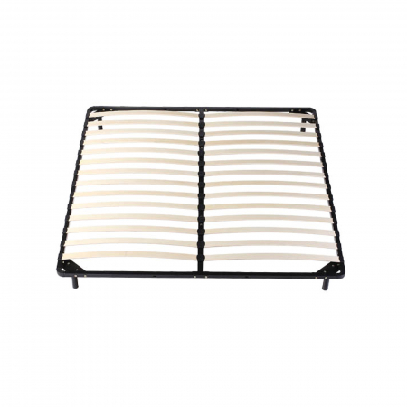 Somiere - Set somiera demontabila, cu 8 picioare H30 si lamele din plop, 200x200 cm - ExpoMob