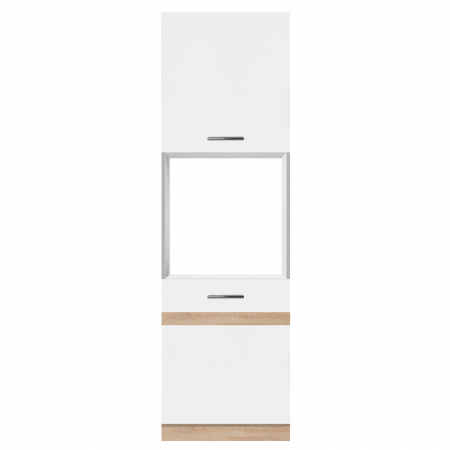 Corpuri Bucatarie - Soldat 60 cu gol cuptor YANA, 2 usi, corp alb, 60x60x200 cm - ExpoMob