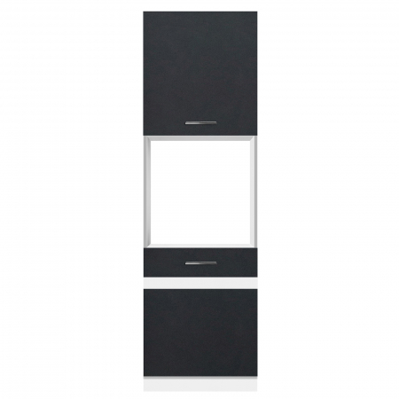 Soldat 60 cu gol cuptor YANA, 2 usi, corp alb, 60x60x200 cm - ExpoMob [1]